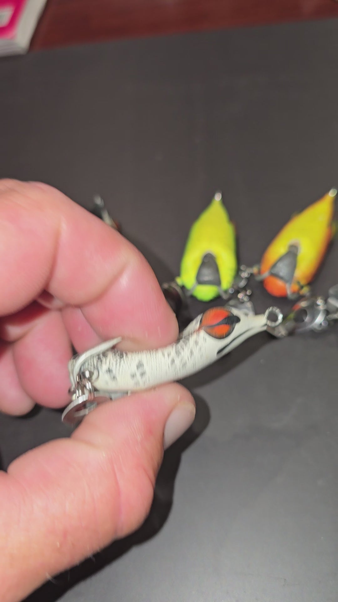 Straight-jacket Frog Double Bladed – Angler's Asylum Fishing Co.